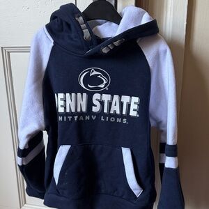 Colosseum Navy and White Toddler Hoodie